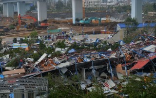 今年最強颱風莫蘭蒂登陸福建沿海鬧中秋