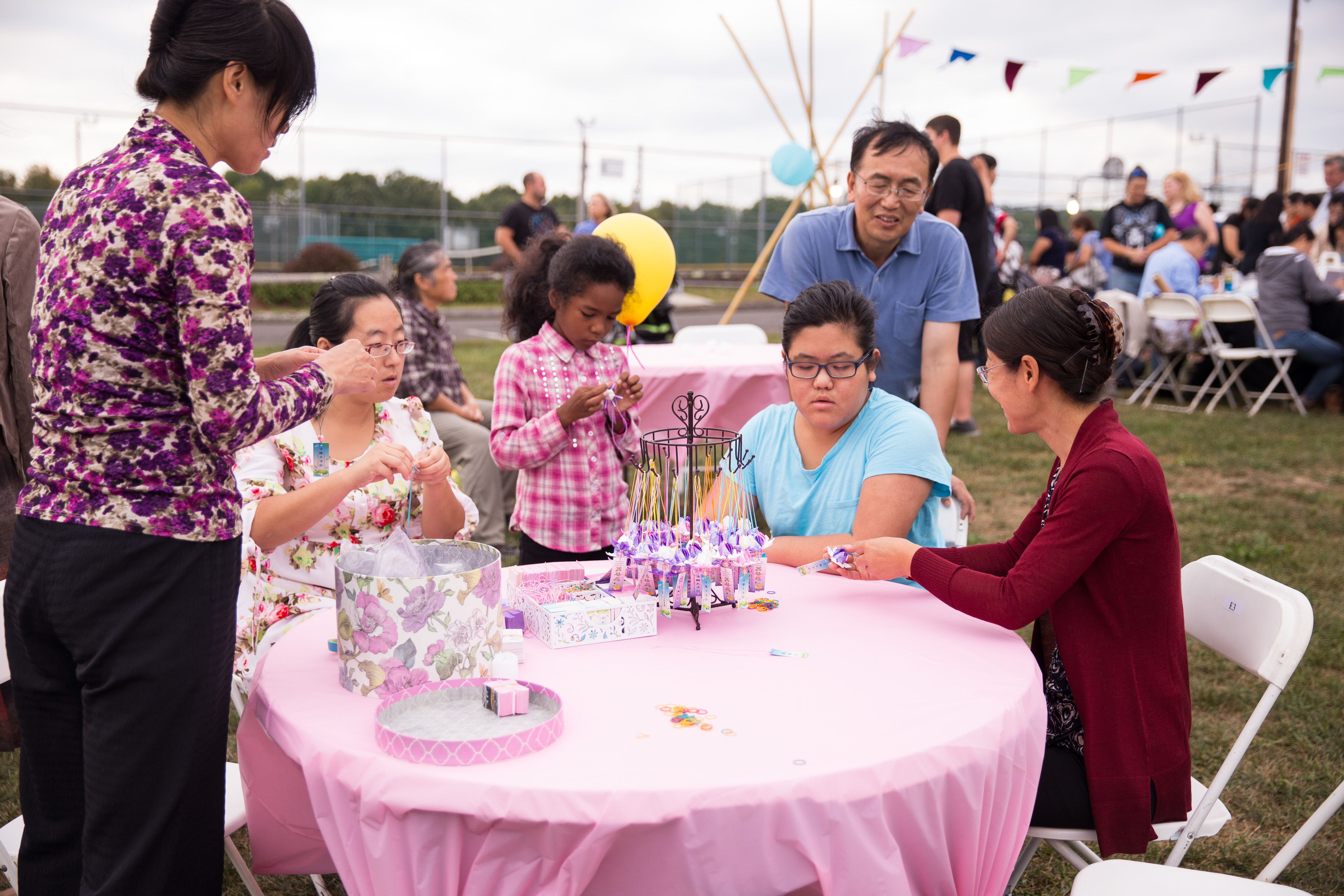 紐約上州希望山社區於9月17日在希望山公園舉辦中秋節慶祝活動。(戴兵/大紀元)