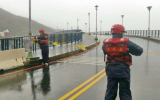 颱風梅姬來襲  基隆沿海管制禁入