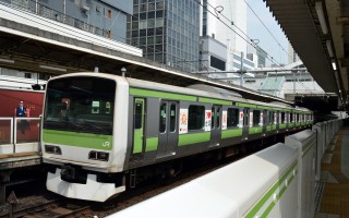 东京山手线推台湾观光彩绘列车