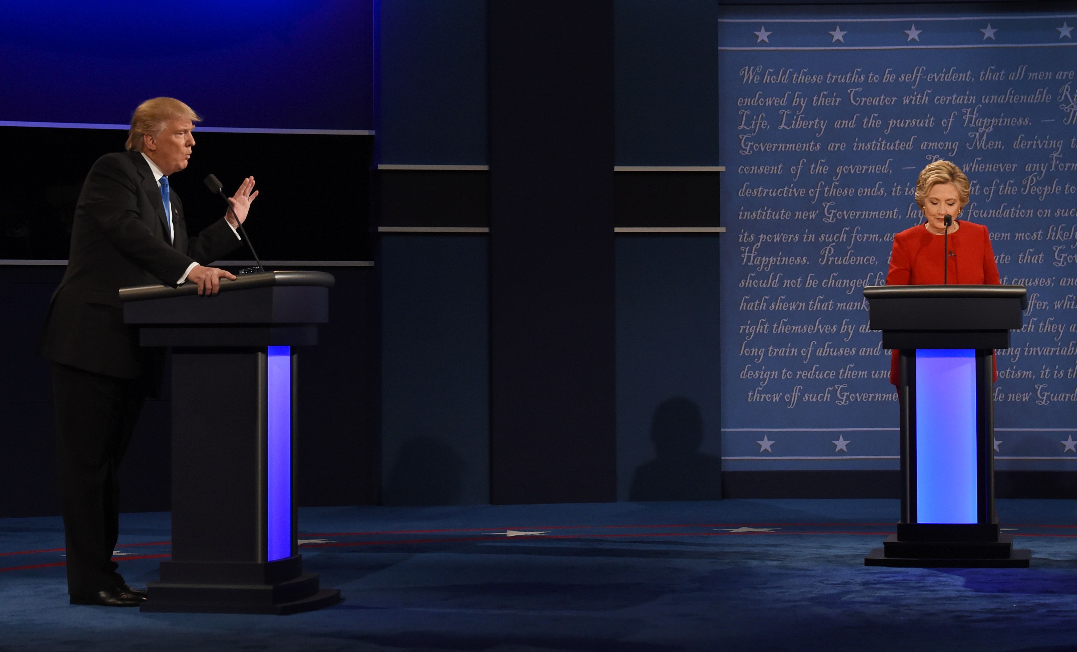 【中英双字】2016特朗普希拉里美国大选第一场辩论-玩世的少年-英语素材-哔哩哔哩视频