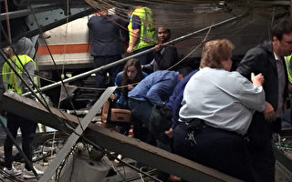 新州火车撞月台 目击者：像炸弹在眼前爆炸