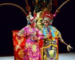 汉阳北管剧团演出乱弹风貌“西皮派大戏《洛花河》”。（传艺中心提供）