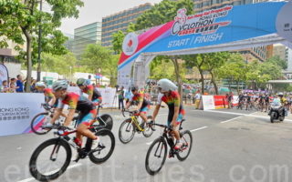 香港4600人参加单车节