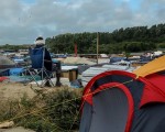 法国面临难民危机 加莱难民激增