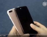 大陆山寨iPhone7 Plus手机，酷似真货难以分辨。（视频截图）