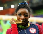 在里約奧運獲得4枚體操金牌的美國體操女王拜爾斯，個人醫療檔案也被黑客公開。（ Alex Livesey/Getty Images)