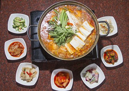 香辣鱈魚湯。（蔣凱/大紀元）