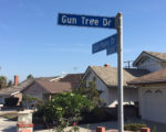 洛杉磯哈崗Gun Tree Drive日前發生盜匪入侵華裔住宅案件。(袁玫/大紀元)