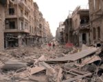 阿勒颇东部地区日前已经连续数日遭到夜袭。美国英国法国谴责叙利亚和俄罗斯的军事行动。（AFP）