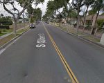 图为福乐顿多重谋杀案事发现场（400 block South Gilbert Street.)的谷歌街景地图。（Google Map）