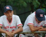 棒球電影《點五步》劇照，男主角林耀聲（左）。（香港甲上提供）