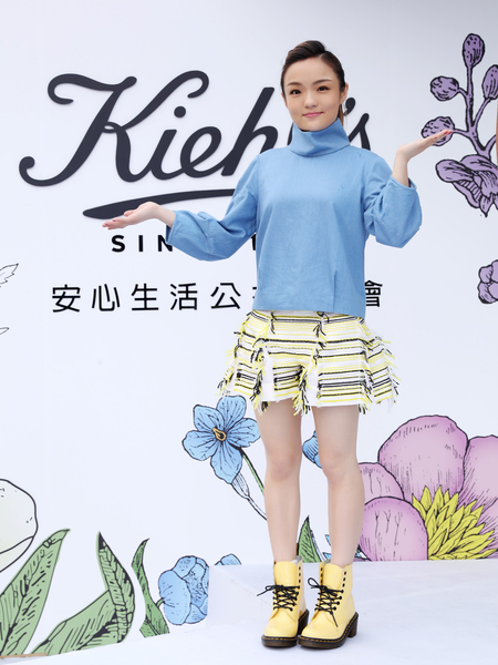 徐佳瑩出席代言公益活動,擔任安心生活公益大使。(風雅娛樂提供)