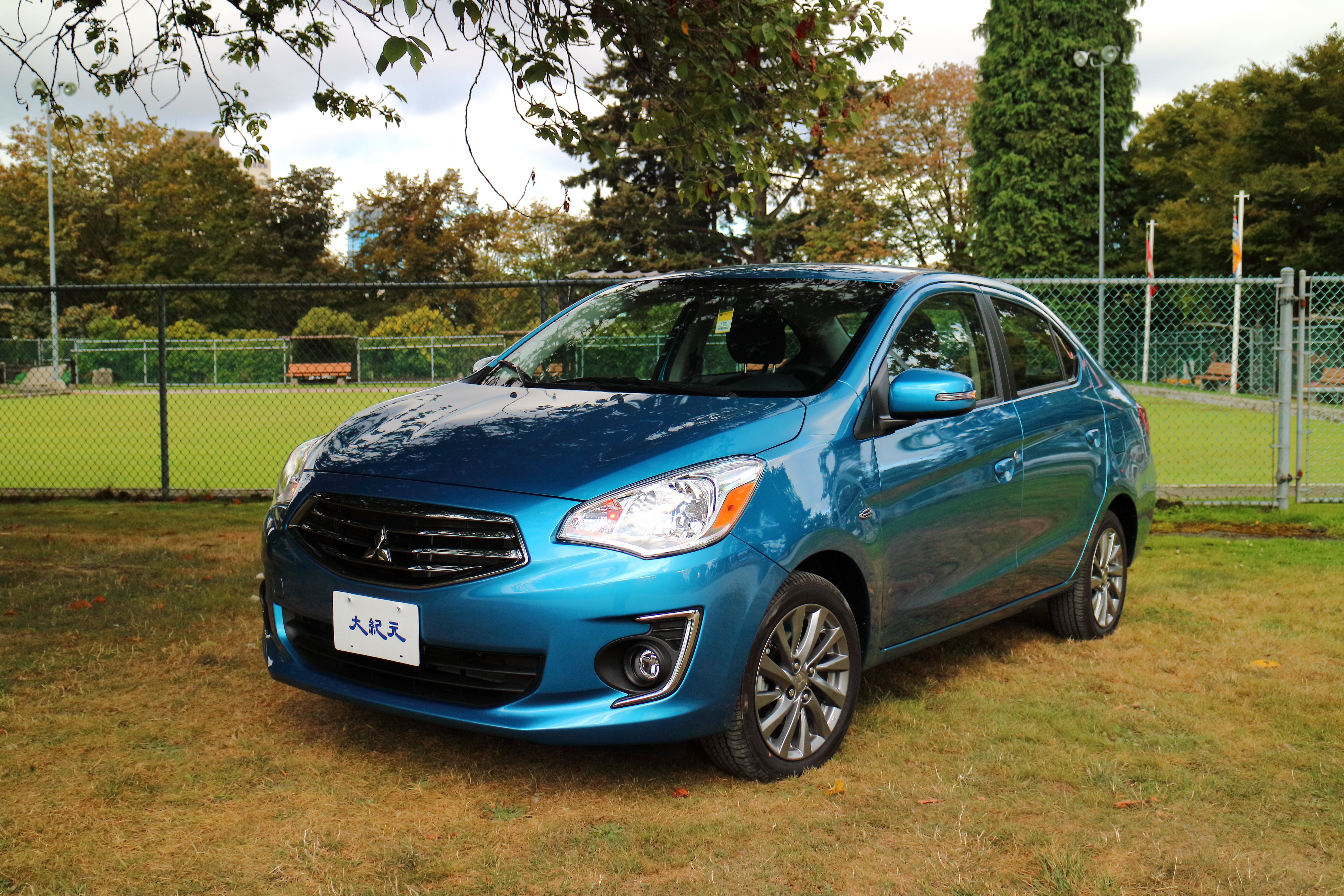 2017 Mitsubishi Mirage G4。(李奥/大纪元)