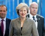 英国首相特雷莎·梅10月2日宣布，英国将在明年3月底前正式启动脱离欧盟的程序。  (Matt Cardy/Getty Images)