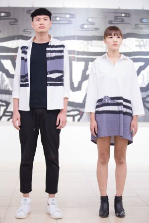 张礼权的新作与品牌服饰合作,寻找更多元的发展。(图/玩子)
