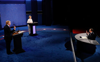美國總統大選最後一場辯論會將於美東時間今（19日）晚9點，在內華達州大學拉斯維加斯分校舉行。(Mark Ralston-Pool/Getty Images)