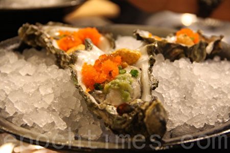 大海鮮刺生拼盤。(沈一鳴/大紀元)