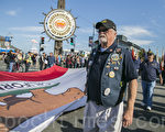 舊金山第97屆老兵節遊行，11月13日在漁人碼頭附近舉行。（曹景哲／大紀元）