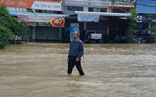泰國水患嚴重 往華欣交通受阻