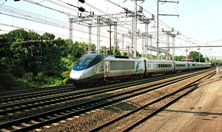 Amtrak的Acela Express是西半球速度最快的列車。(Amtrak提供)