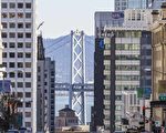 旧金山、纽约、洛杉矶属于美国地产的龙头地位，但房市的起伏规律都非常相似。图为旧金山市一景。（Shutterstock）