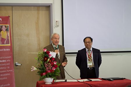 顺天堂70周年庆 暨“中药安全性及鉴别方法”讲座11月13日在苗必达（Milpitas）文教中心举行。（劳博/大纪元）
