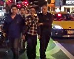 台湾歌后江蕙胞弟遭伤害案，新北市淡水警方12月21日凌晨于台北市查获58岁陈姓嫌疑人（前中）。目前正询问，歹徒犯案动机仍要等待警方深入调查厘清。（民众提供）