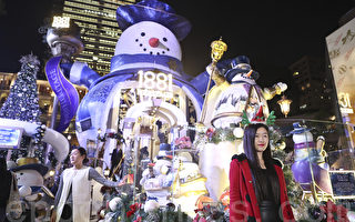 组图：香港圣诞灯饰璀璨浪漫