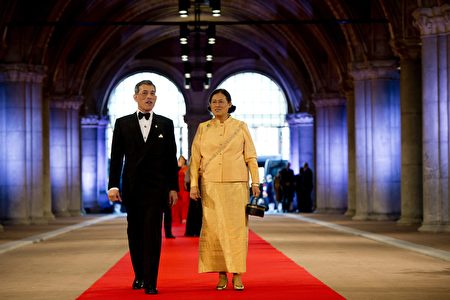 王儲(左)和二公主詩琳通。(Robin Utrecht - Pool/Getty Images)