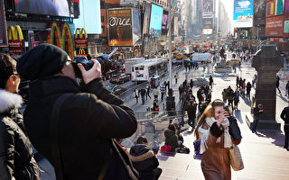 今年逾95万中国人访问纽约 比2007增长7倍