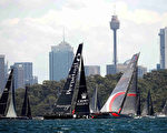 2016年12月26日，第72届悉尼-霍巴特帆船赛开锣。该赛事已成为澳洲的一项圣诞节传统。( Brendon Thorne/Getty Images)