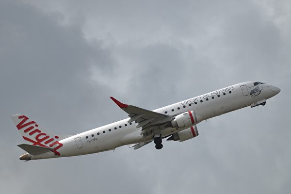 霍巴特机场澳洲维珍两客机机翼碰擦