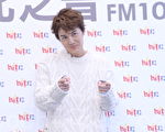 吴克羣于2017年1月3日在台北出席Hit Fm台北之音活动。（黄宗茂／大纪元）