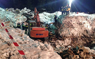 意大利雪崩  罹难者上升至24人