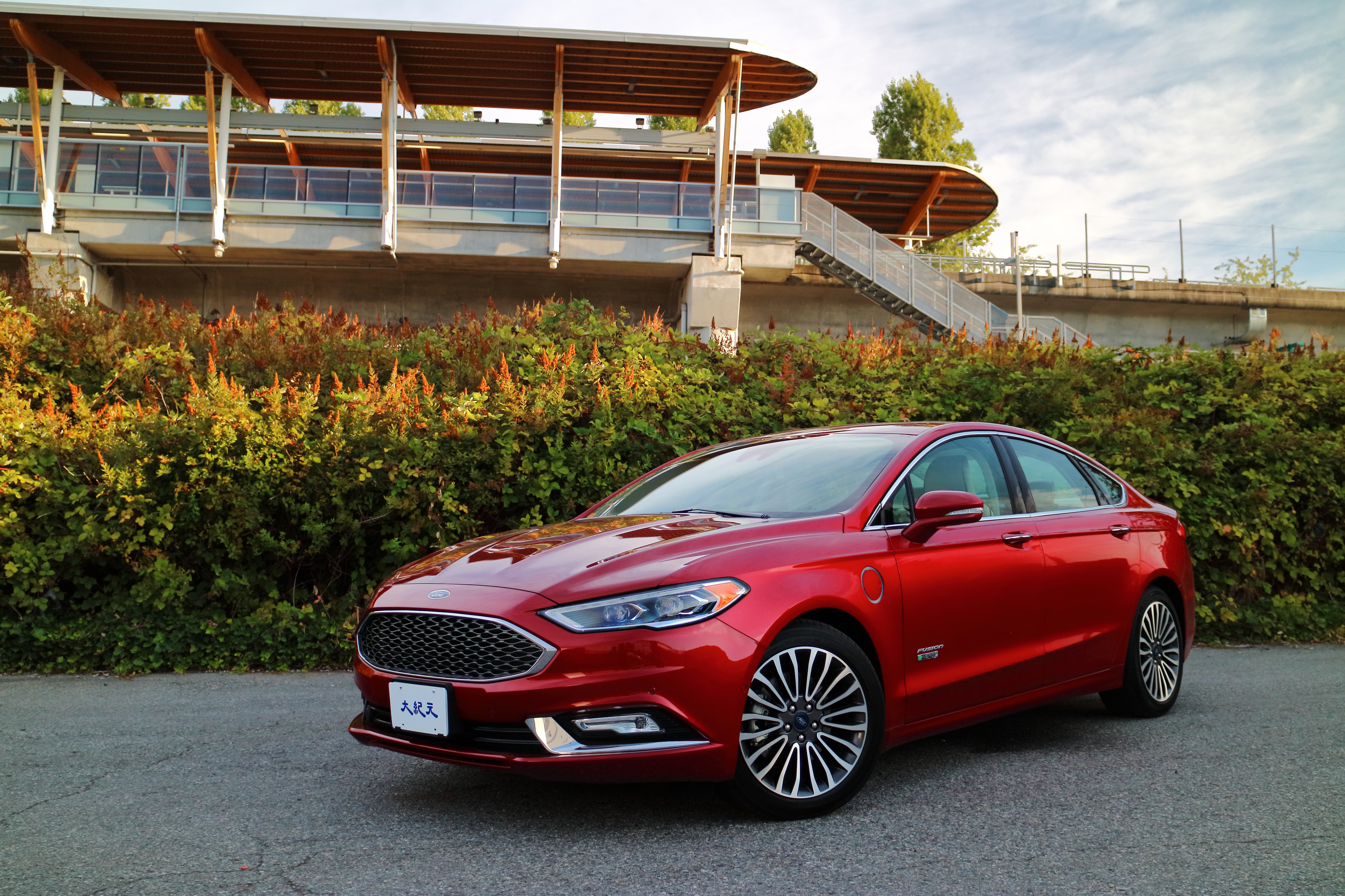 Ford Fusion Energi。(李奥/大纪元)