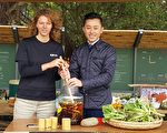 竹市「食物森林」長年菜採收  醃酸菜做酵素