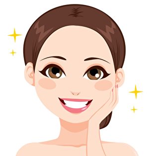 头发和脖子都是最接近脸部肌肤的地方,也要温和清洁。(大纪元制图)