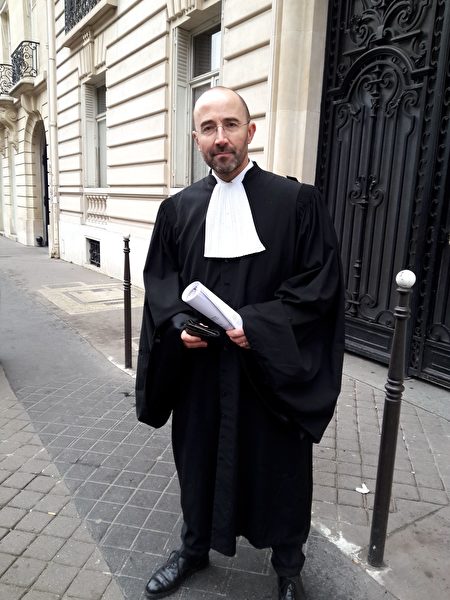巴黎律師公會成員雅克·布伊蘇（JACQUES Bouyssou）先生。（慈蕊/大紀元）