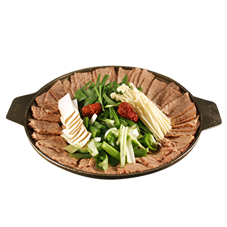 什锦水煮牛肉片。(商家提供)