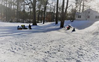 冰雪袭北卡 2死数千车祸 学校停课