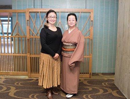 在日本家喻戶曉的日本舞蹈專家若柳京辛表示,能在日本看到如此精采的神韻演出,感到榮幸及幸福。(野上浩史/大紀元)