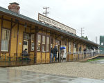 翻新的Lankershim Depot车站保留了原貌。（杨阳／大纪元）
