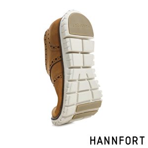 HANNFORT熱賣款－牛津雕花甕皮動能氣墊鞋（捷思整合行銷提供）