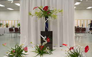 聖地亞哥第49屆日式插花展舉行 品味花道
