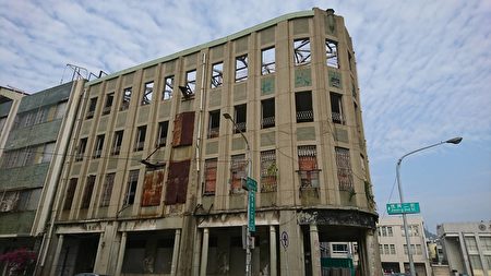 高市文化局表示，20日将斥资4千万重修哈玛星贸易商大楼。（高市文化局提供）