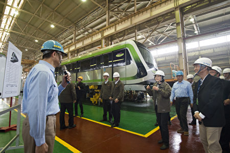 總統蔡英文17日宣布，基隆火車站將斥資逾八十億元打造Tram-Train輕軌系統。圖為示意圖。（總統府提供） 