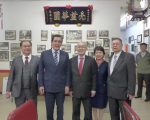 馬英九訪中華公所 撫今思昔