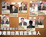 香港特首選舉前，習近平當局不斷調整港澳台僑系統官員。（大紀元）