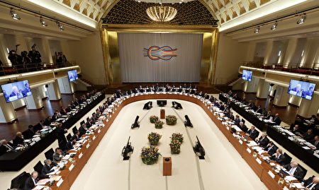 G20財長會議在德國度假勝地巴登巴登（Baden-Baden）舉行。(Ronald Wittek - Pool /Getty Images)